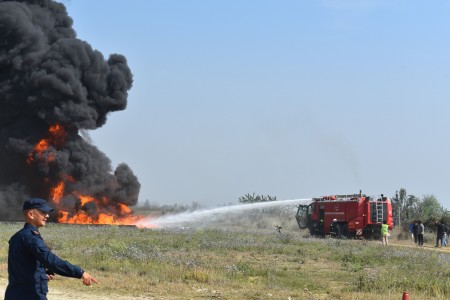 नेपालगञ्ज विमानस्थलमा कृत्रिम बिमान दुर्घटना तथा उद्दार अभ्यास 